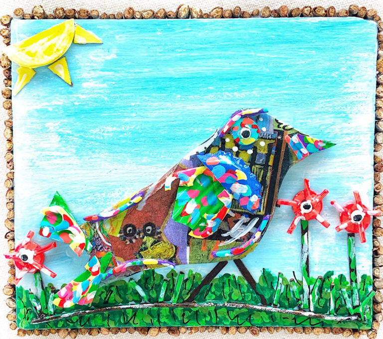 Read more about the article Bird by the Coral Bells