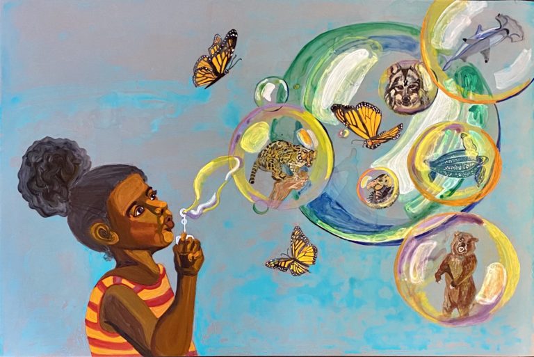 Read more about the article Fragile (Endangered Ocelot, Mexican Grey Wolf, Hammerhead Shark, Leatherback Sea Turtle, Grizzly Bear, California Condor)